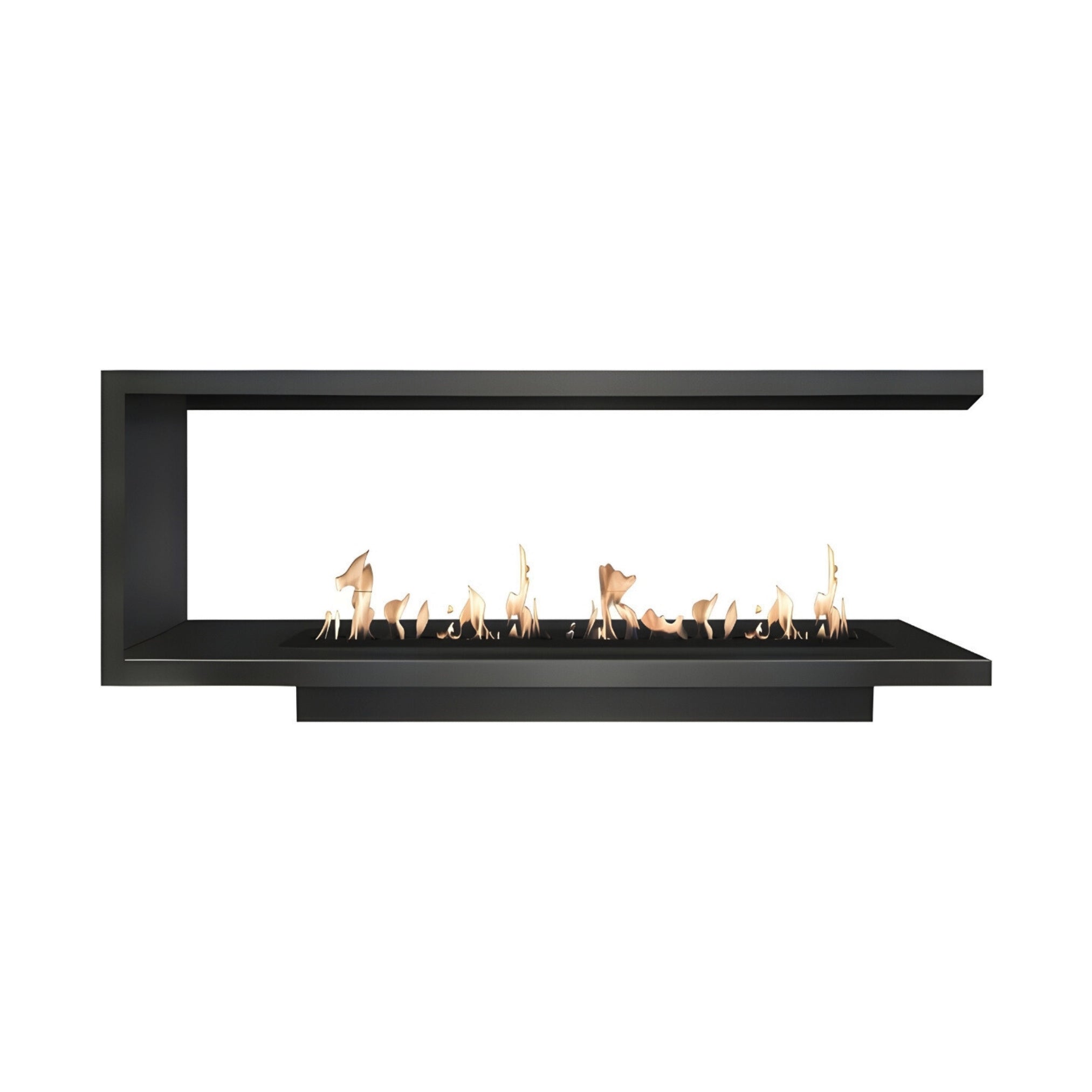 Saint U Vorm Driezijdig Inbouwhaard 170 cm - Holdbarefires