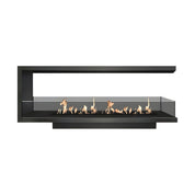 Saint U Vorm Driezijdig Inbouwhaard 170 cm - Holdbarefires