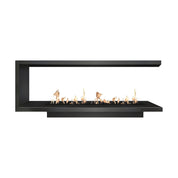 Saint U Vorm Driezijdig Inbouwhaard 180 cm - Holdbarefires