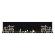 Main Deluxe Double Inbouwhaard 180 cm - Holdbarefires