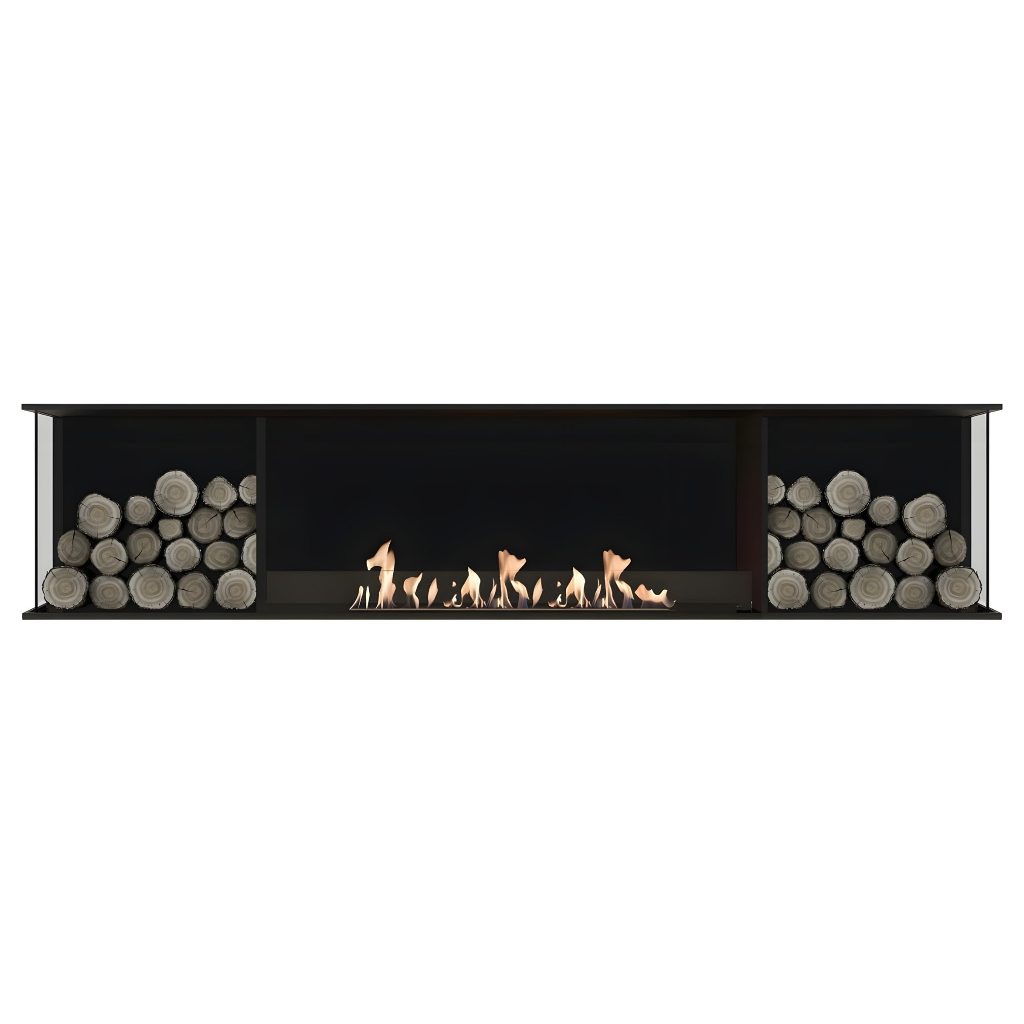 Main Deluxe Double Inbouwhaard 180 cm - Holdbarefires