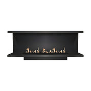 Made Driezijdig Inbouwhaard 190 cm - Holdbarefires