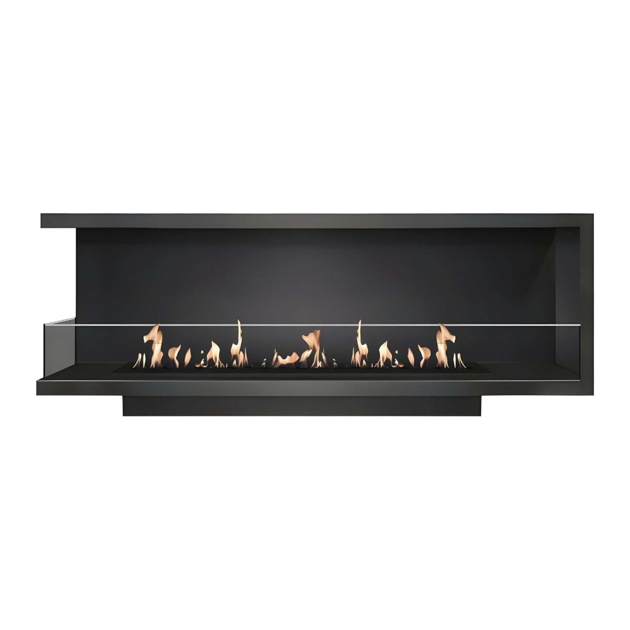 Base Links Inbouwhoekhaard 200 cm - Holdbarefires