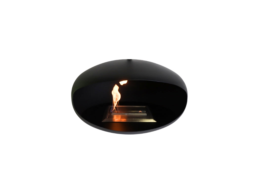 Vägg Bio Ethanol Haard Zwart - Holdbarefires