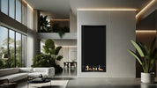 Selected Vertical Enkelzijdige Inbouwhaard 60 x 120 cm - Holdbarefires
