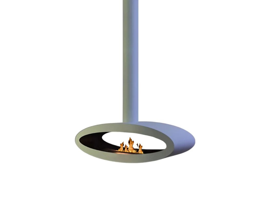 Hangende bio ethanol haard