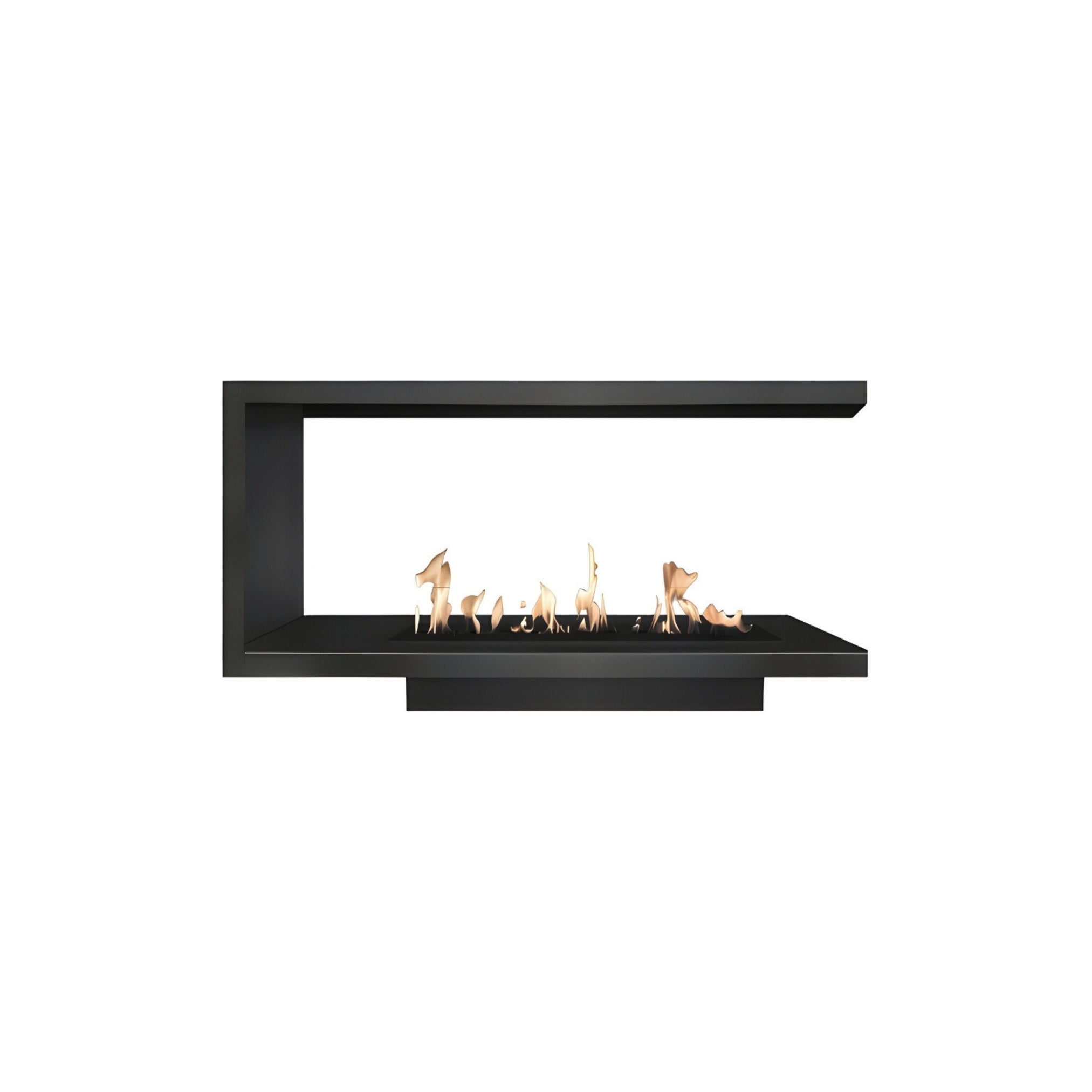 Saint U Vorm Driezijdig Inbouwhaard 50 cm - Holdbarefires