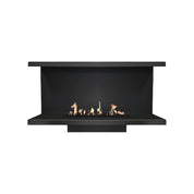 Made Driezijdig Inbouwhaard 50 cm - Holdbarefires