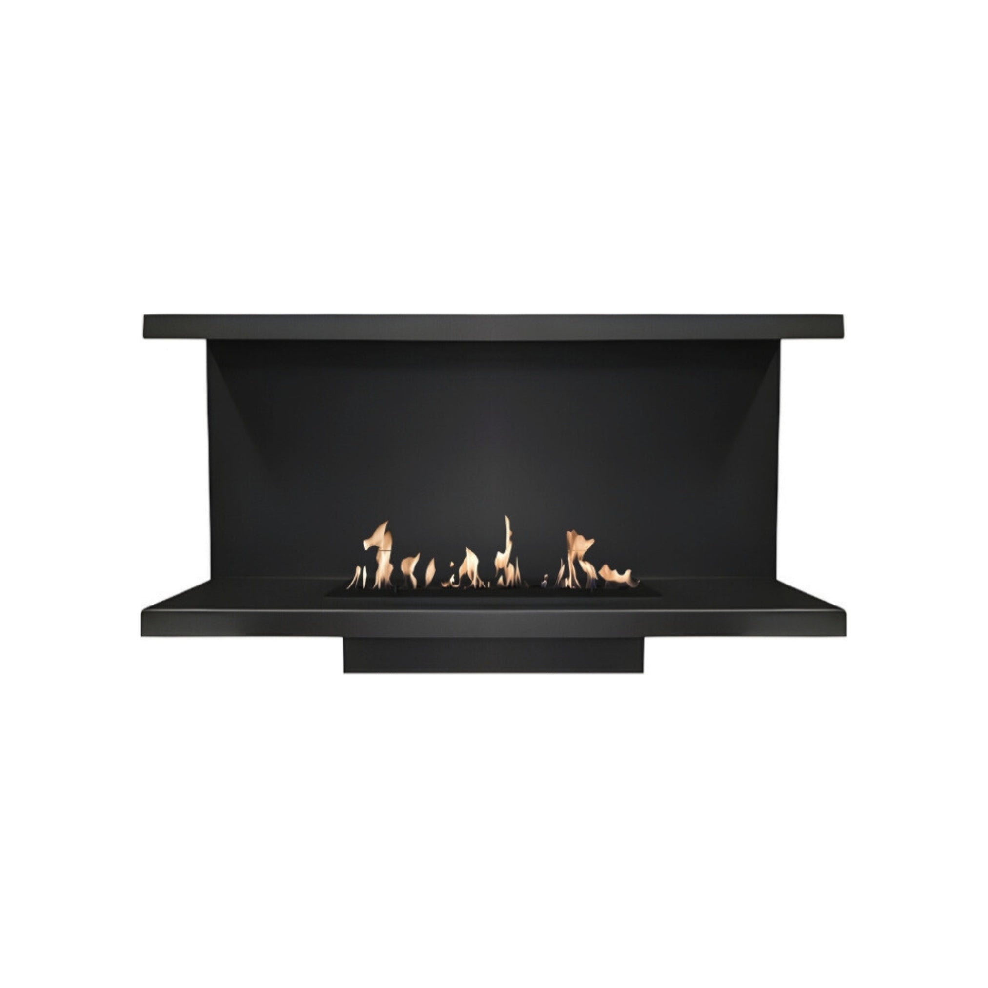 Made Driezijdig Inbouwhaard 50 cm - Holdbarefires