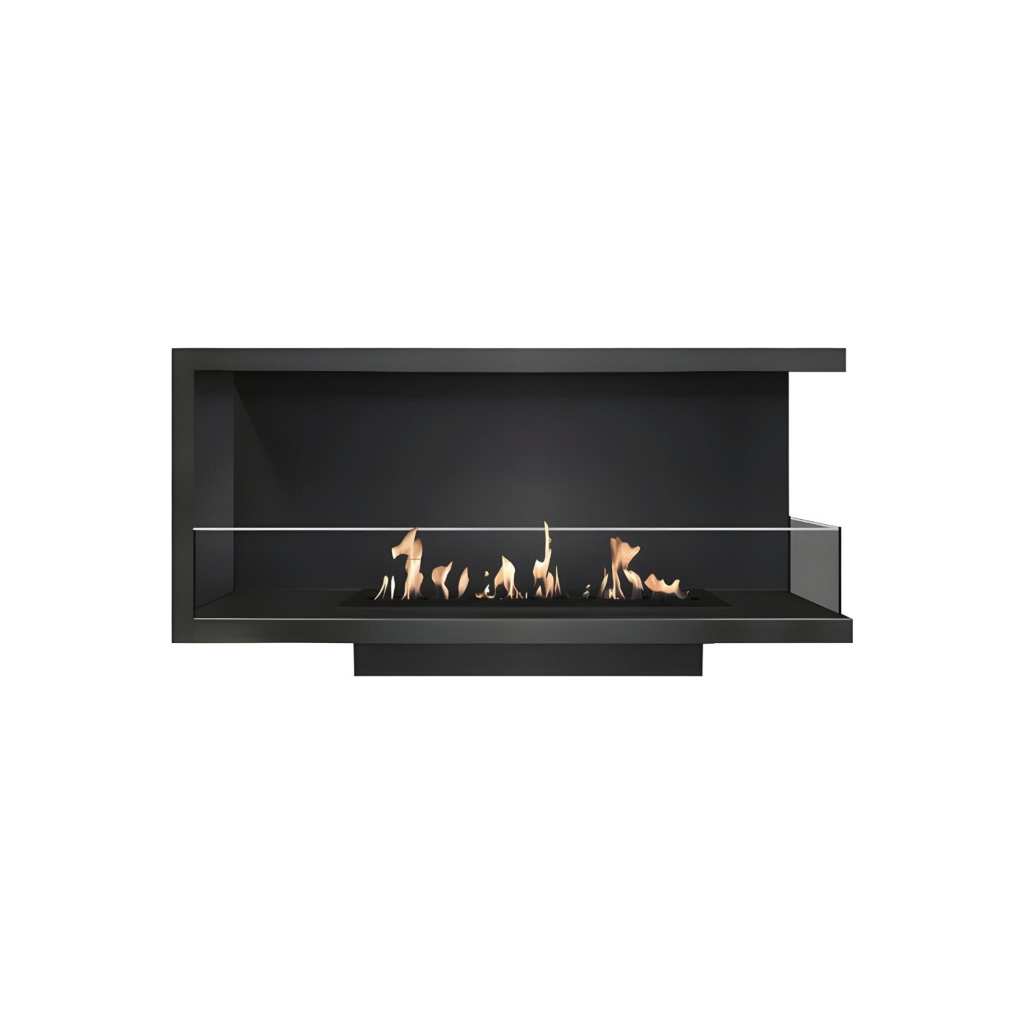 Base Rechts Inbouwhoekhaard 60 cm - Holdbarefires
