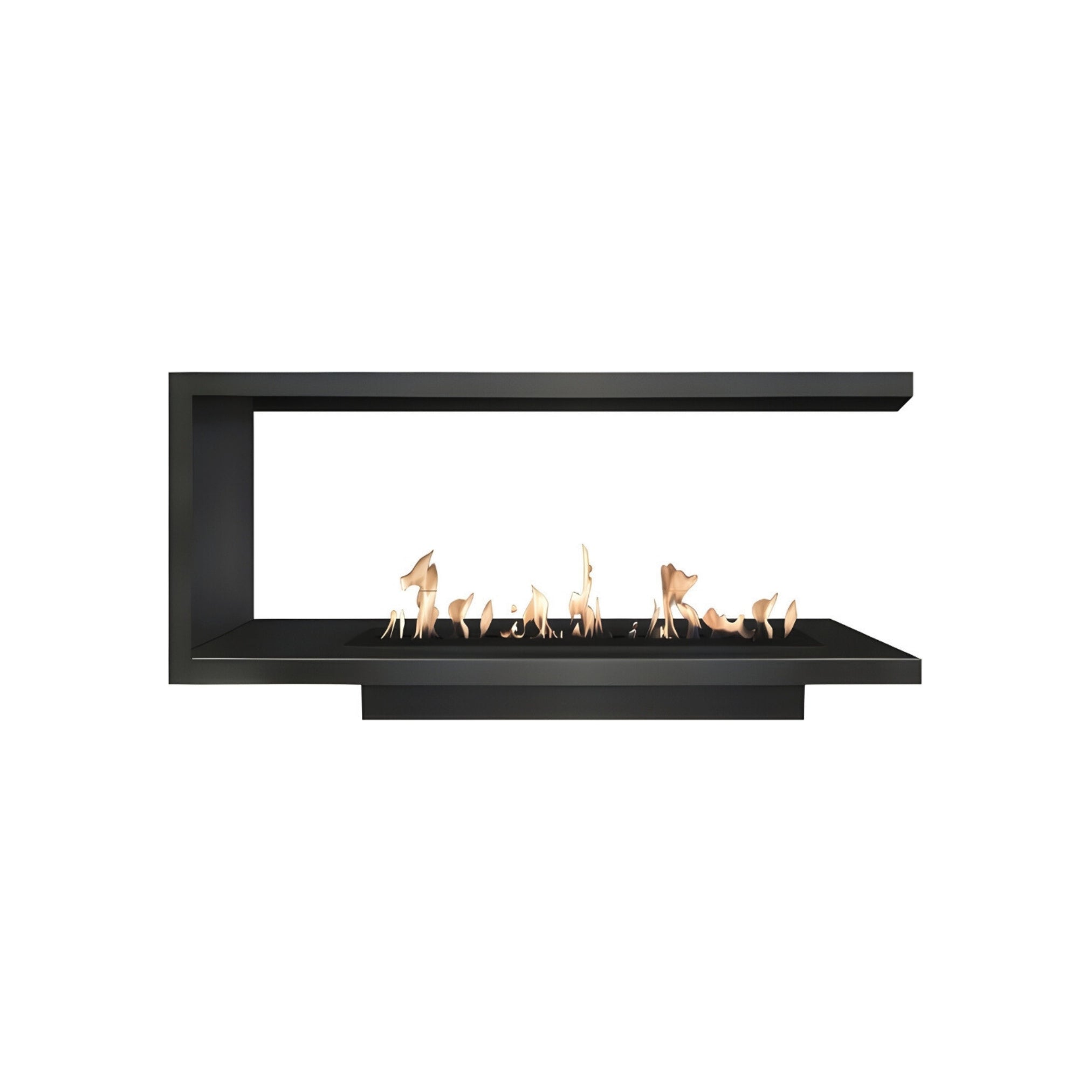 Saint U Vorm Driezijdig Inbouwhaard 70 cm - Holdbarefires