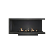 Base Rechts Inbouwhoekhaard 80 cm - Holdbarefires