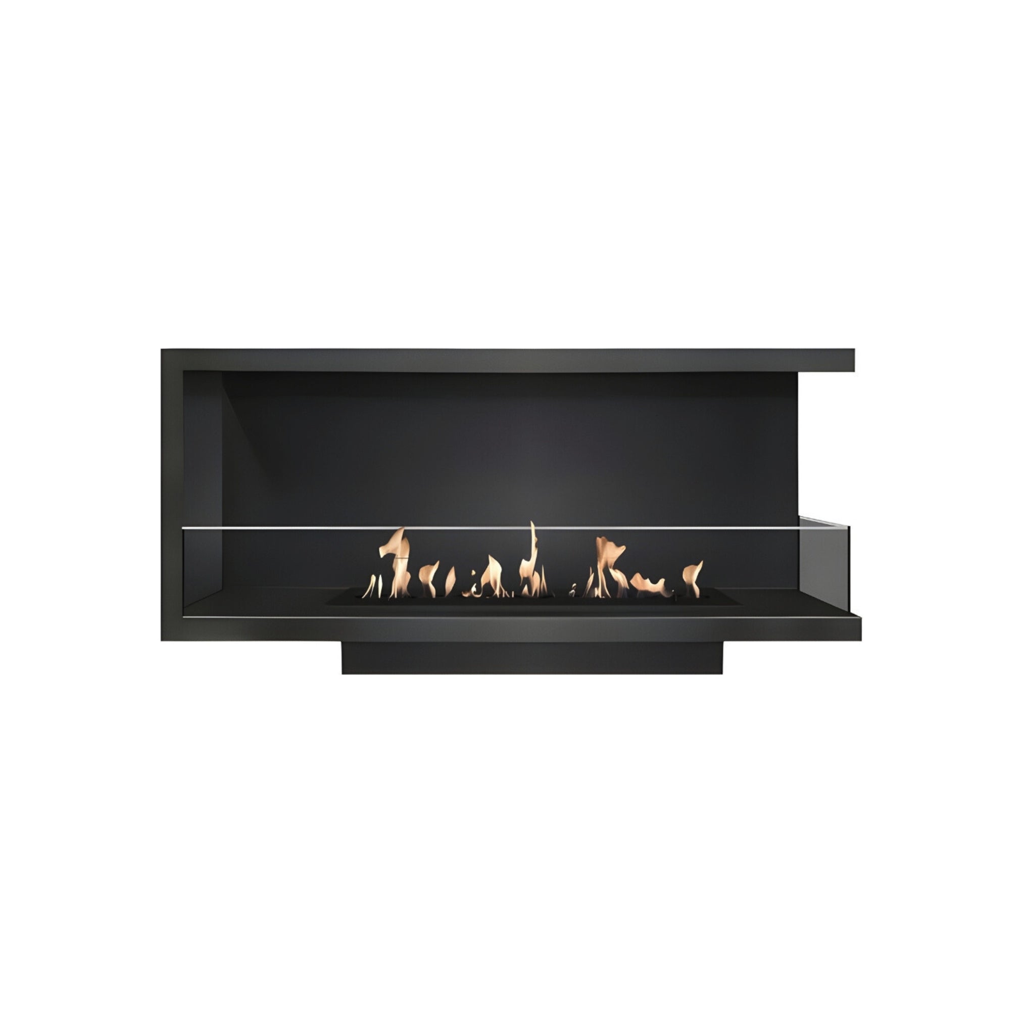 Base Rechts Inbouwhoekhaard 80 cm - Holdbarefires