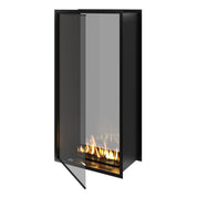 Fame Vertical Doorkijkhaard Met Volle Glas 80 x 160 cm