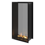 Fame Vertical Doorkijkhaard Met Volle Glas 80 x 140 cm