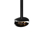 plafondhaard bio ethanol 80cm Zwart