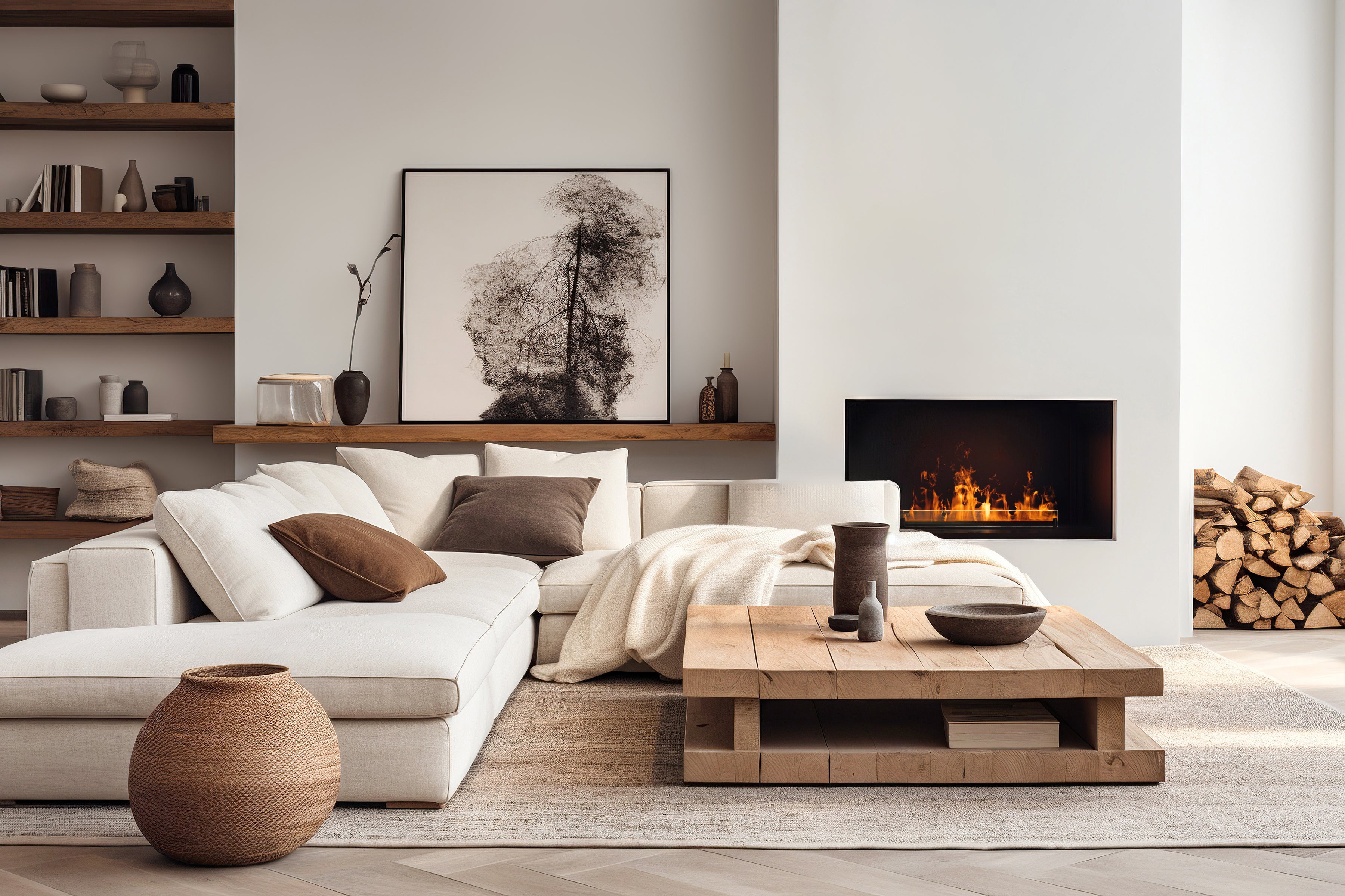 Cool Flame Waterdamp Inbouwhaard met Ombouw – Planika