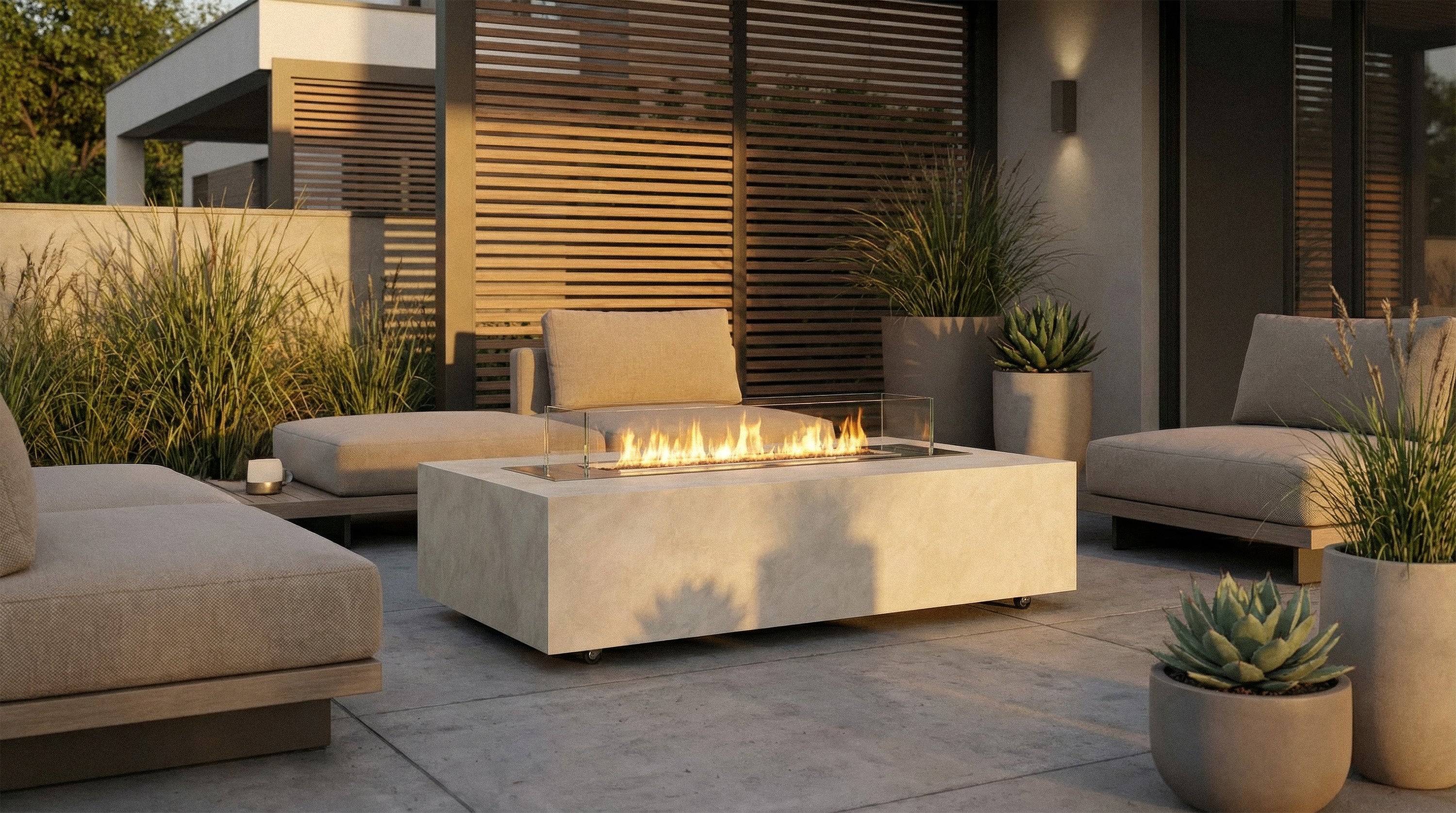 Cabo Table Automatische Bio-Ethanol Vuurtafel – Planika
