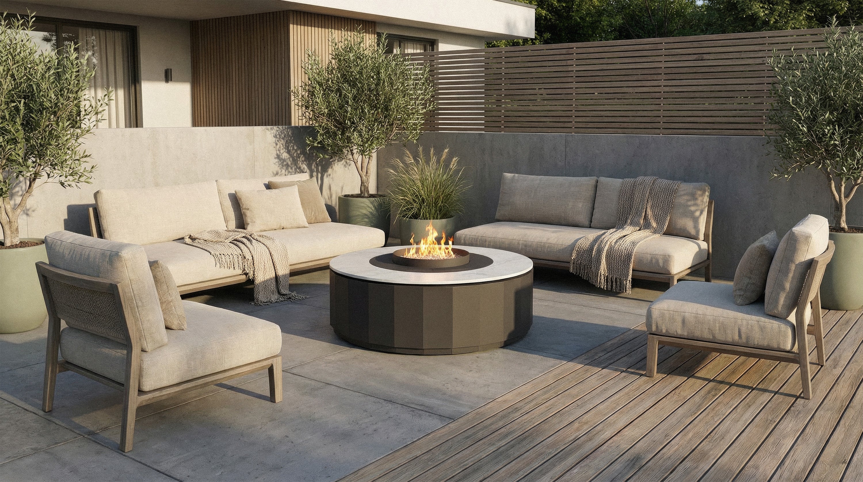 Comet Table Automatische Bio-Ethanol Vuurtafel – Planika