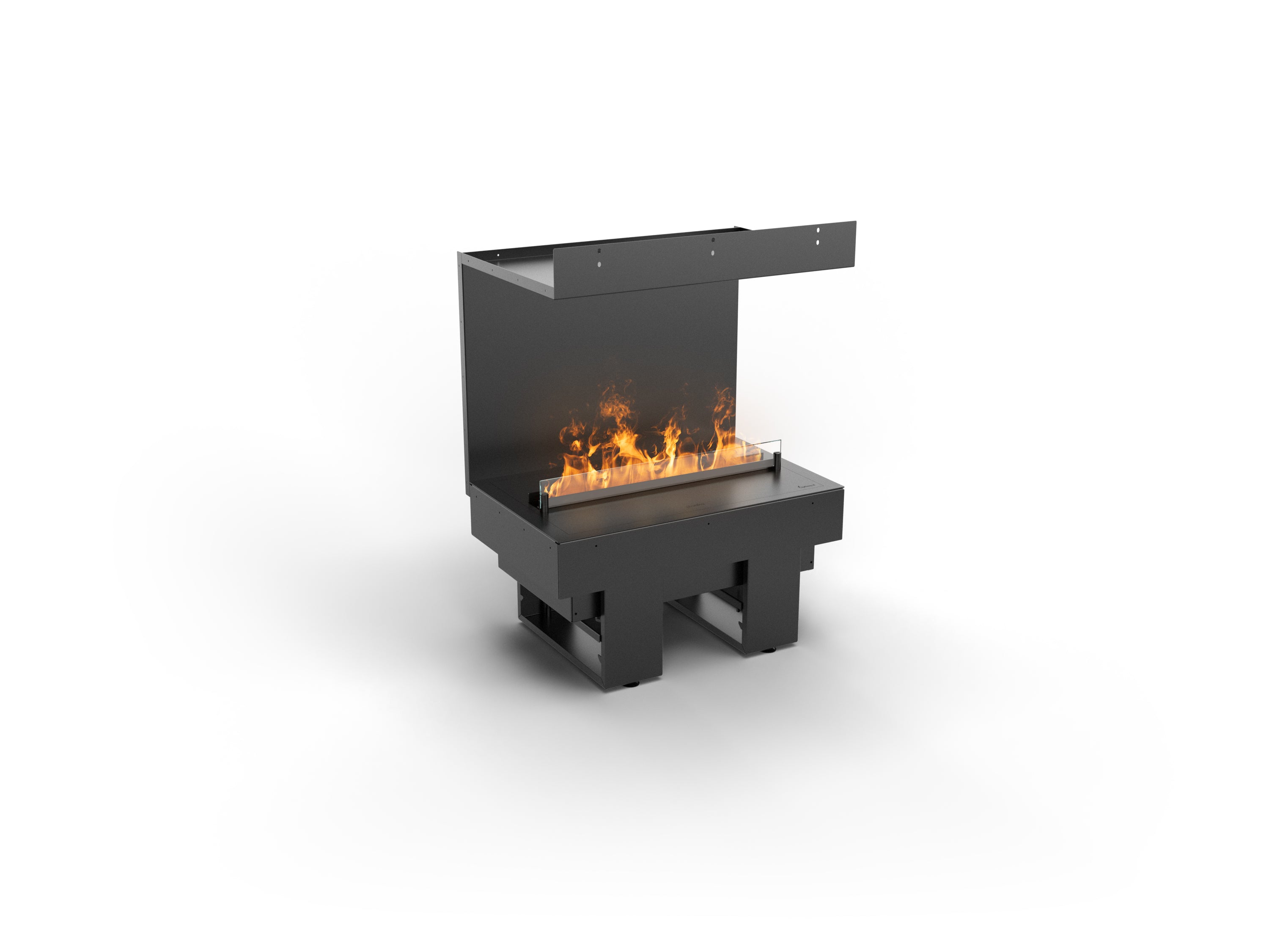 Cool Flame Waterdamp Inbouwhaard met Ombouw – Planika