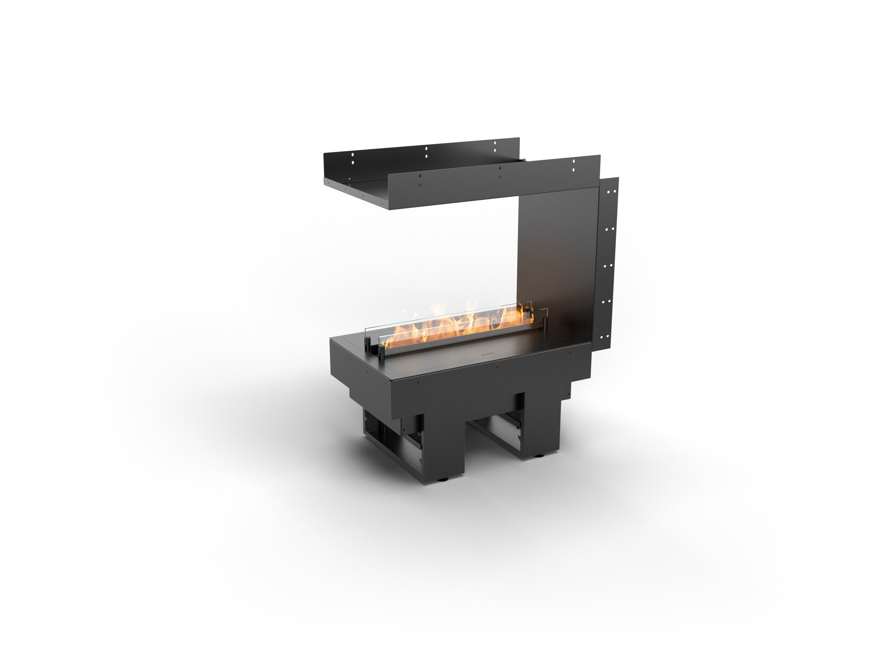 Cool Flame Waterdamp Inbouwhaard met Ombouw – Planika