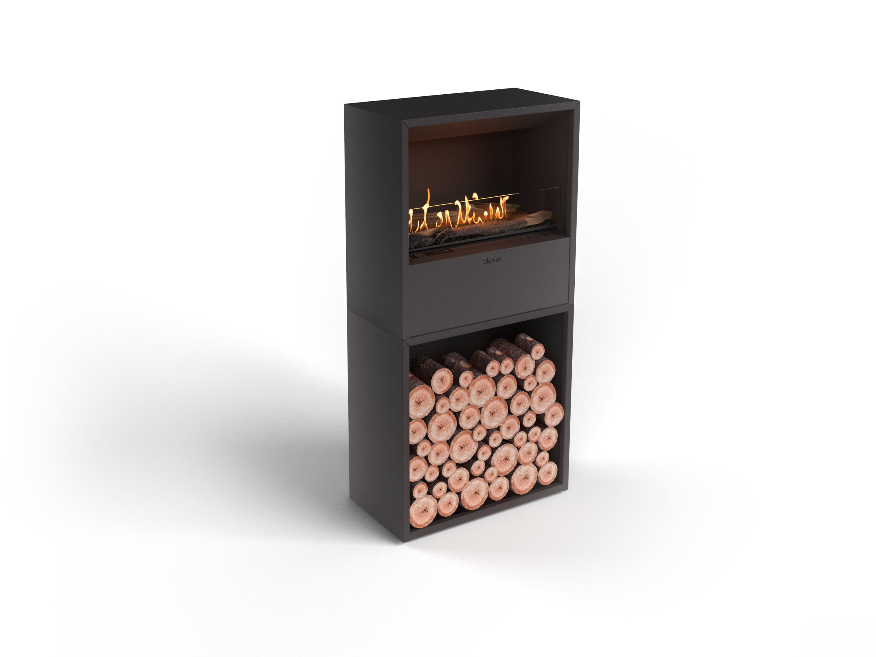Cottage Vrijstaande Bio-Ethanol Haard met Neo Brander – Planika
