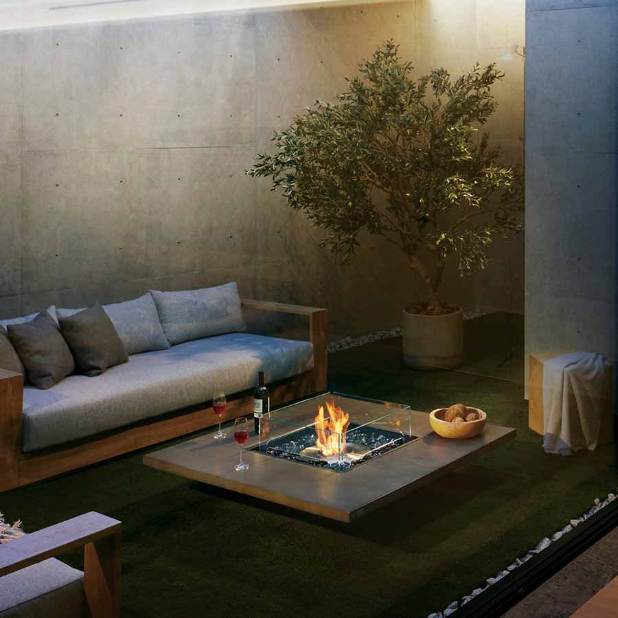 Vertigo 40 Bio-Ethanol Vuurtafel – EcoSmart
