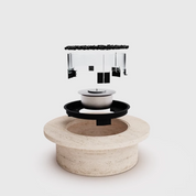 Round 20 Bio-Ethanol Inzetbrander Rond – EcoSmart