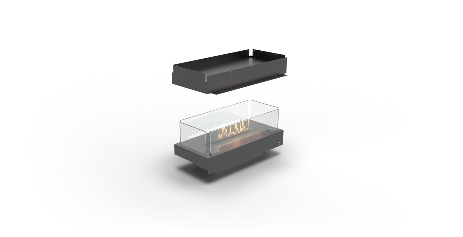 Forma Firebox FLA4 Bio-Ethanol Inbouwhaard – Planika