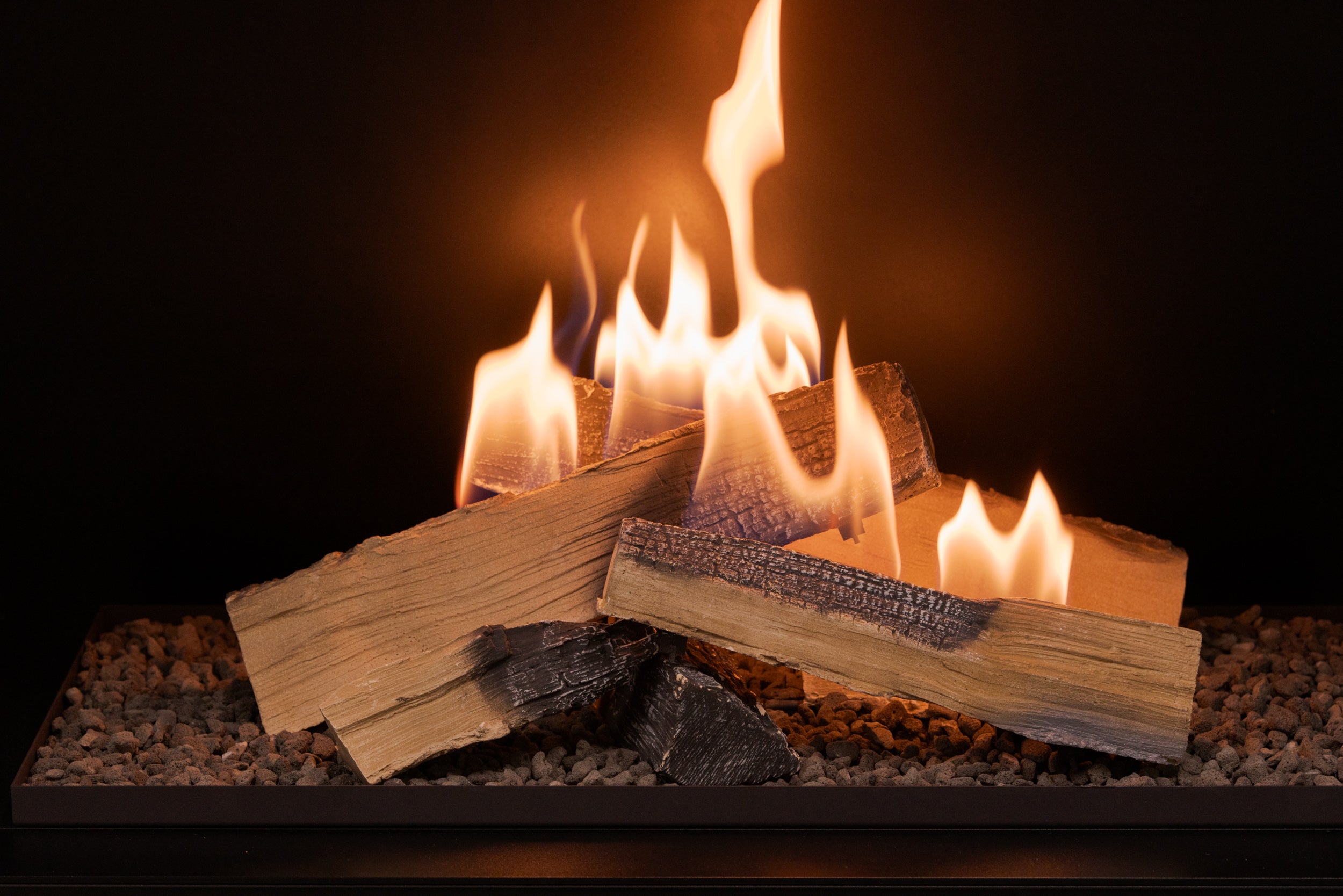 Forma Firebox Bio-Ethanol Haard met Logs – Planika