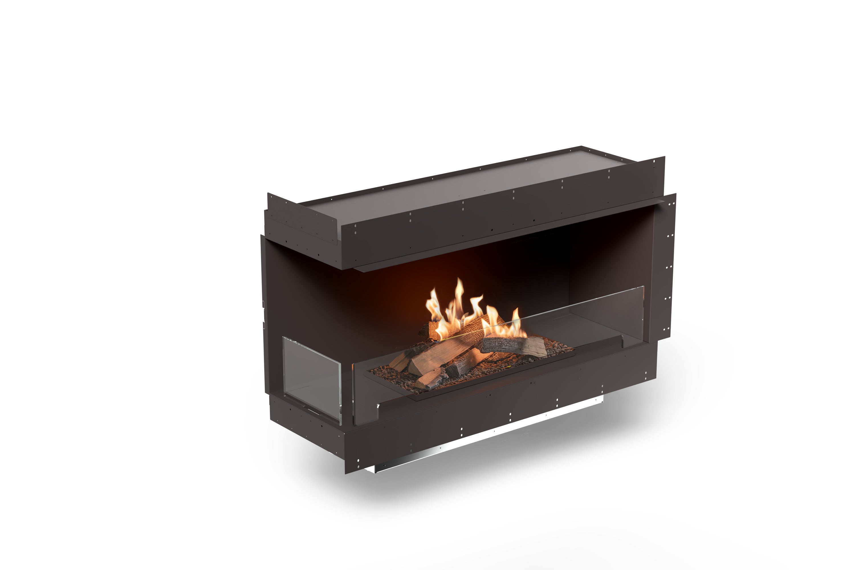 Forma Firebox Bio-Ethanol Haard met Logs – Planika