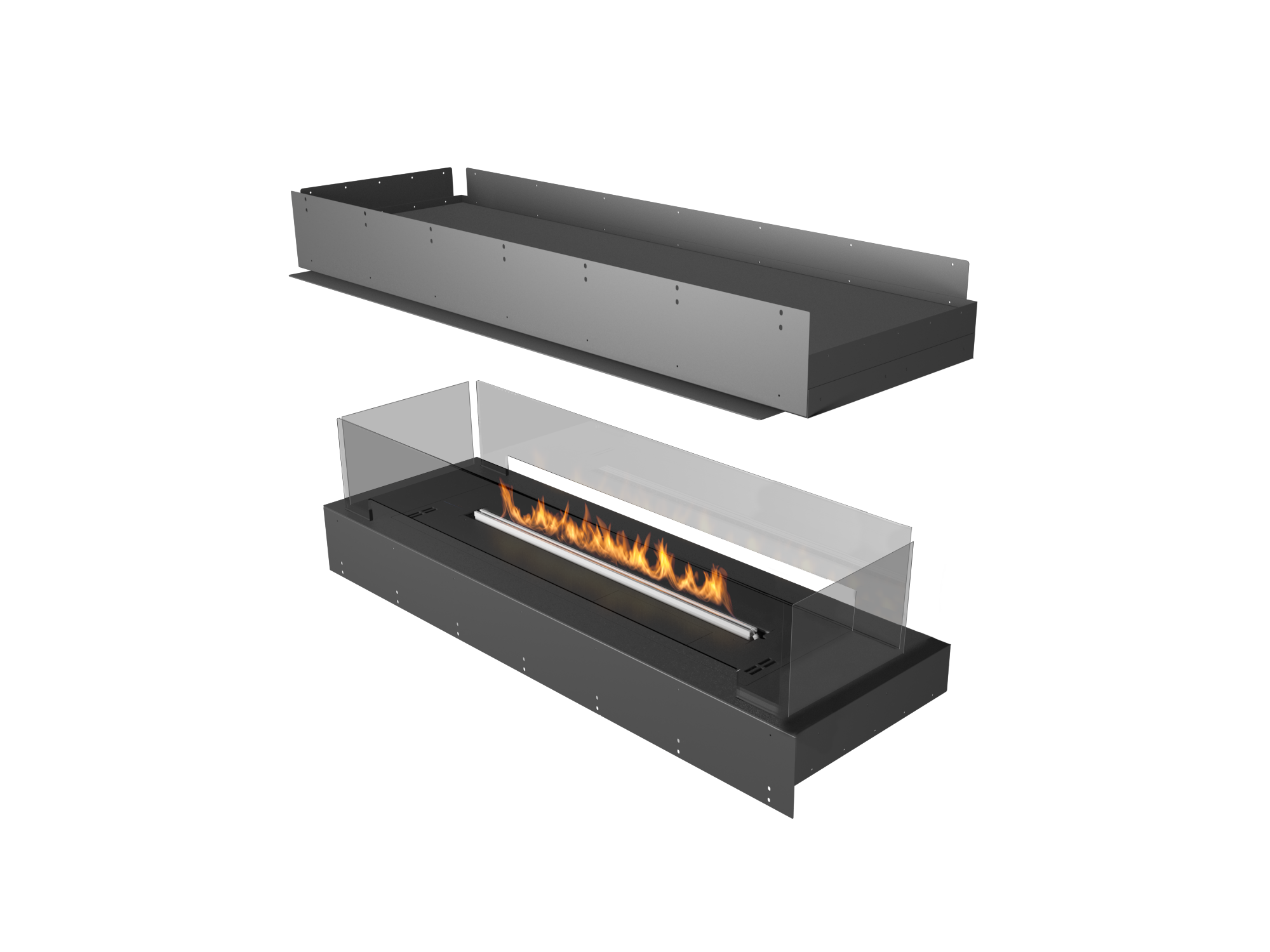 Forma Bio-Ethanol Inbouwhaard met Prime Fire 2.0 – Planika