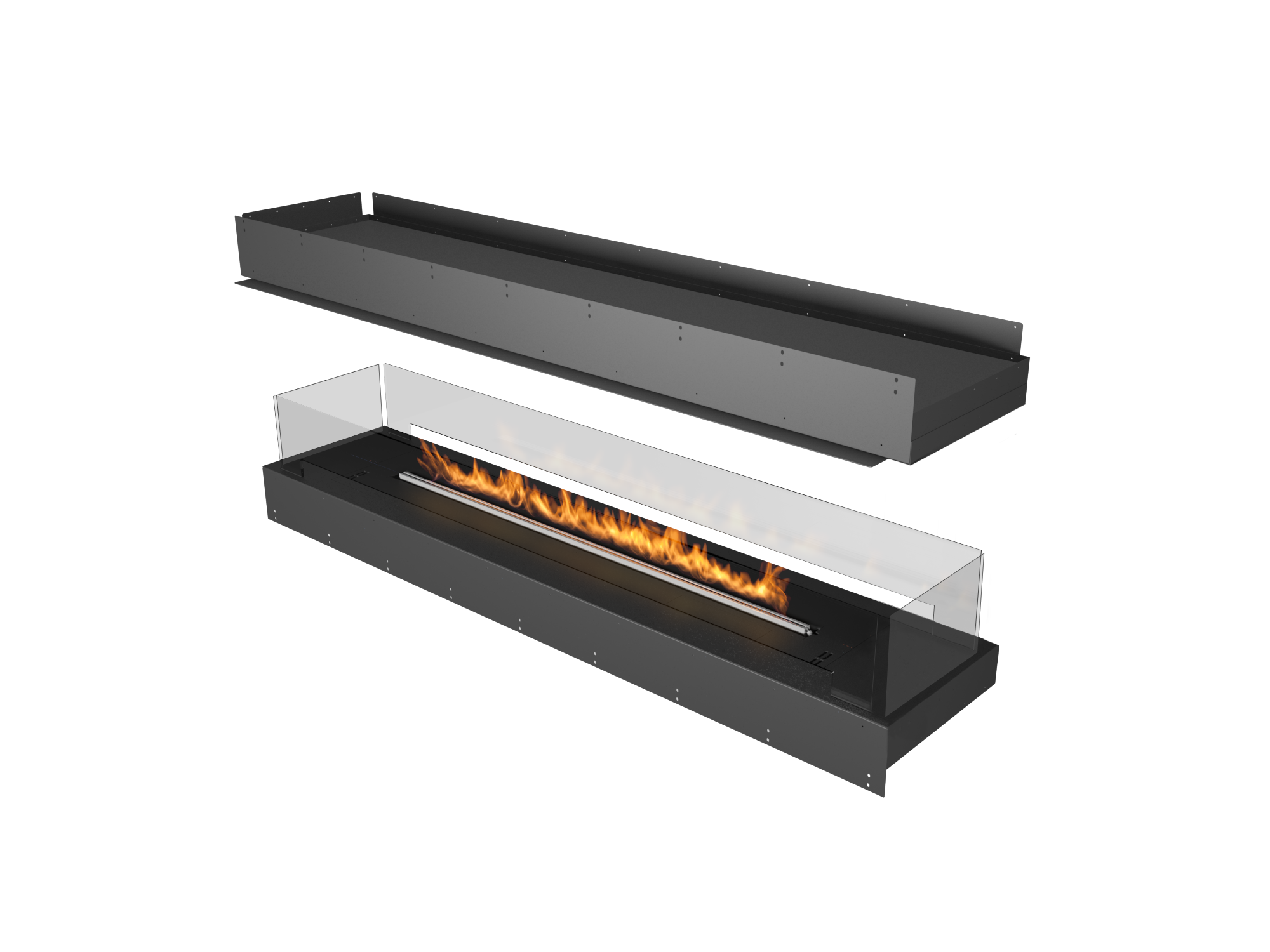 Forma Bio-Ethanol Inbouwhaard met Prime Fire 2.0 – Planika