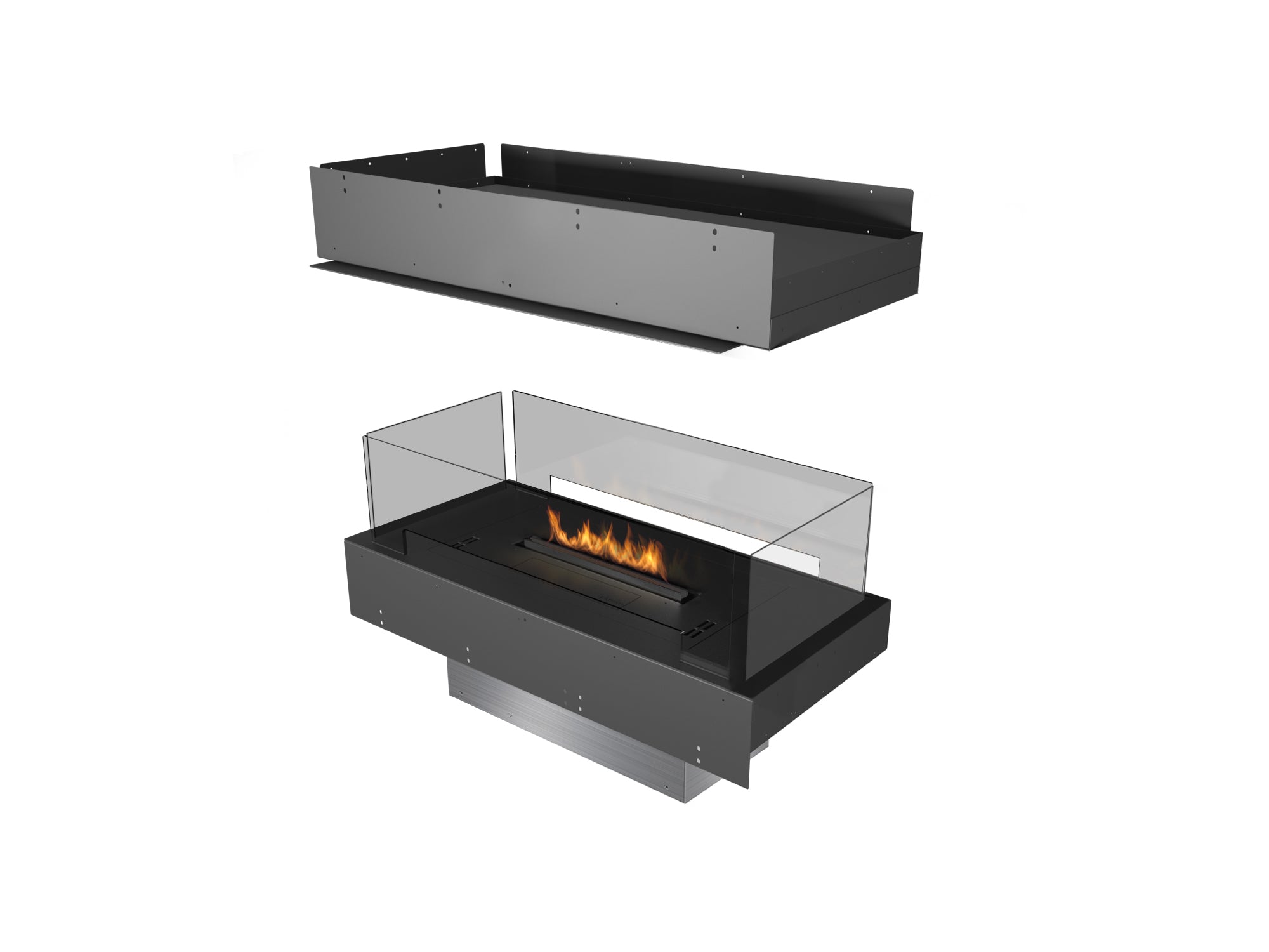 Forma Bio-Ethanol Inbouwhaard met Prime Fire 2.0 – Planika