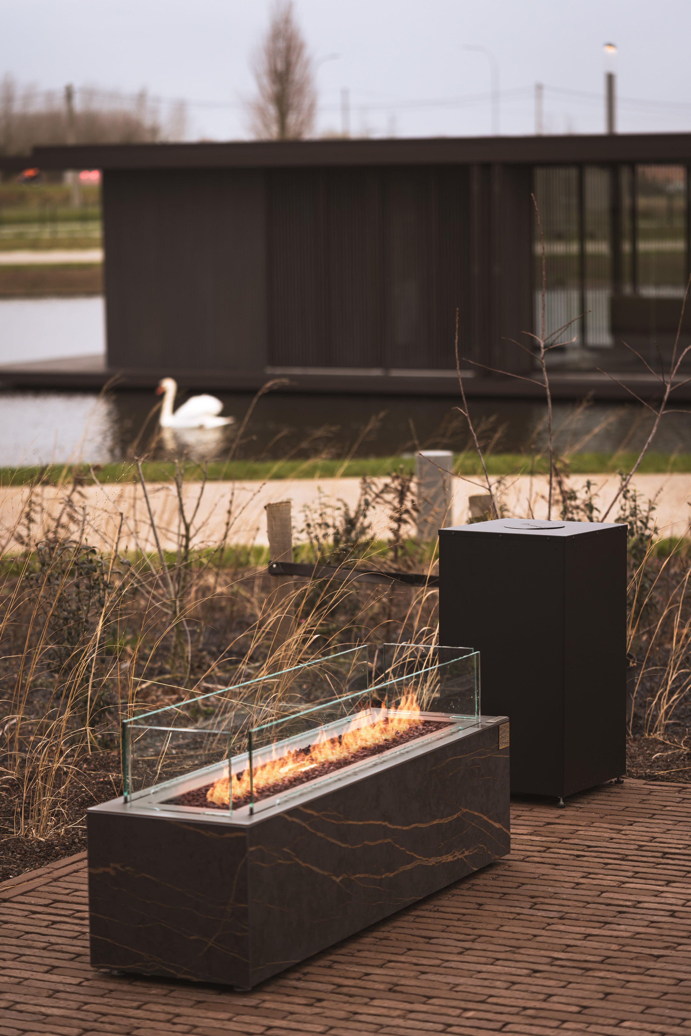 Galaxy Automatische Gas Firebox Inbouwhaard Outdoor – Planika