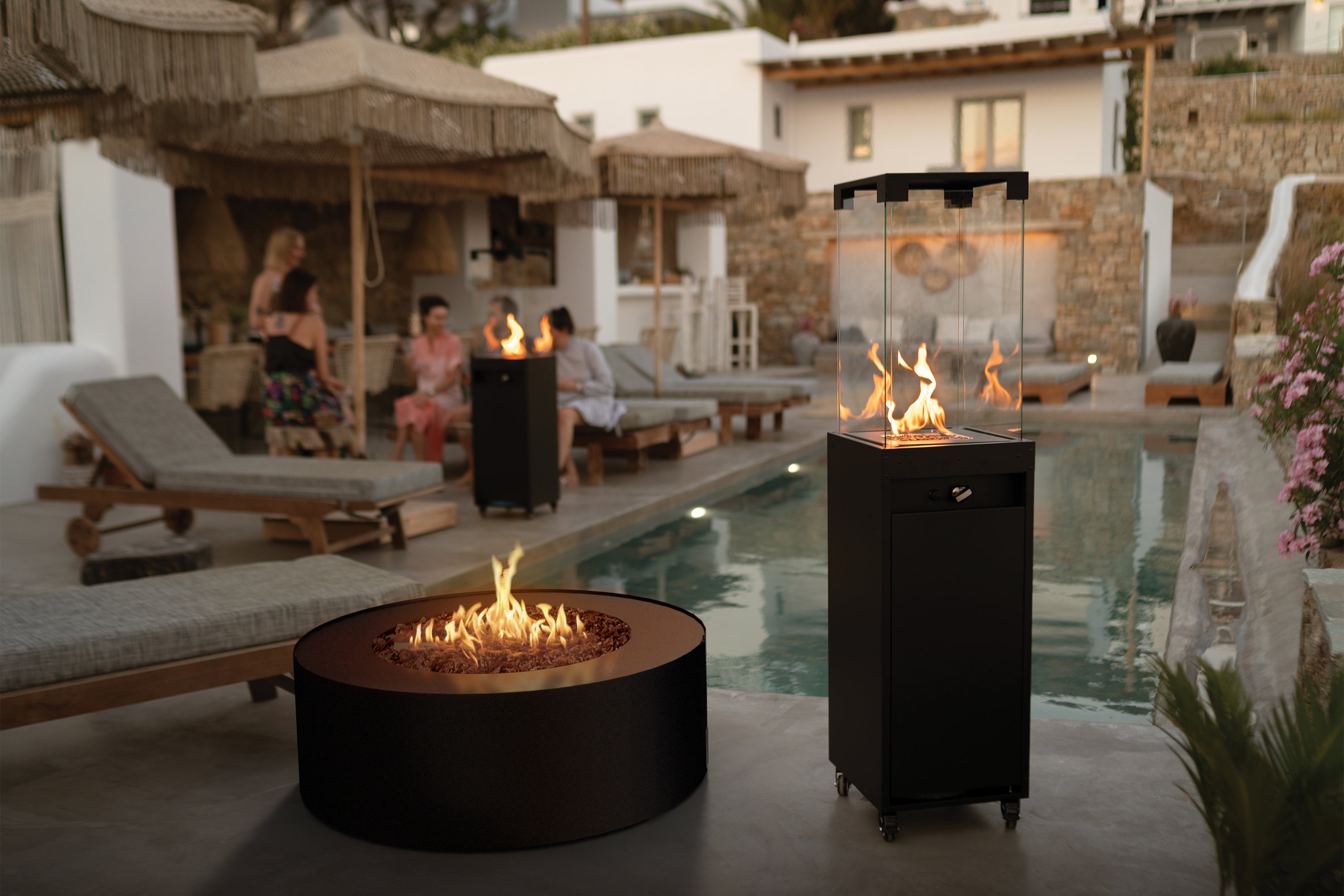 Galio Star Automatische Gas Fire Pit Inbouwhaard Outdoor – Planika