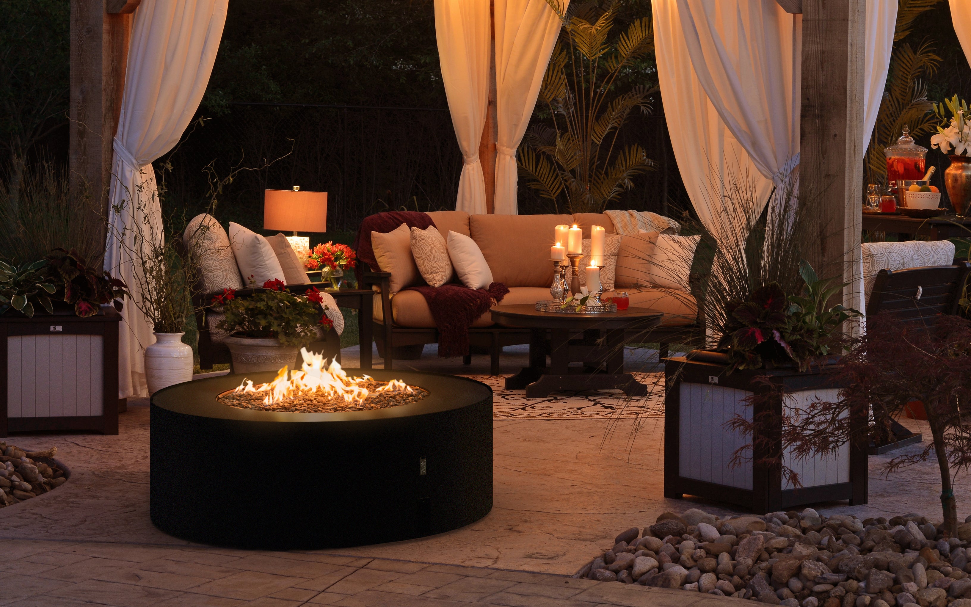 Galio Star Automatische Gas Fire Pit Inbouwhaard Outdoor – Planika