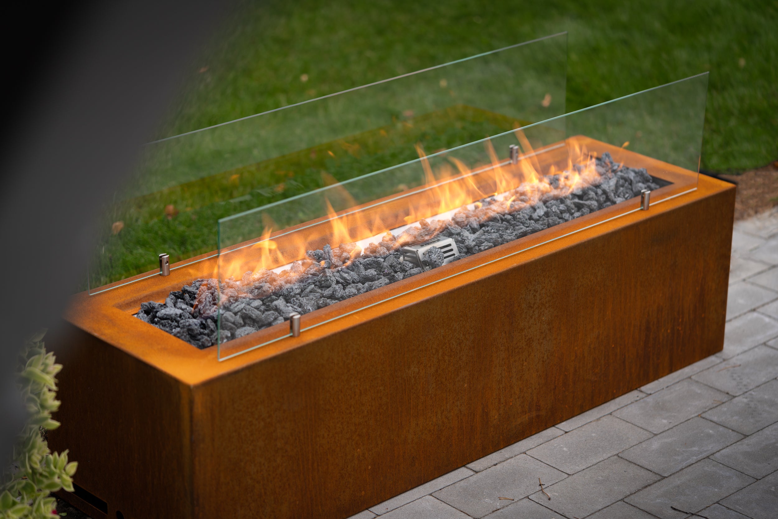 Galio Automatische en Handmatige Gas Firebox Inbouwhaard Outdoor – Planika