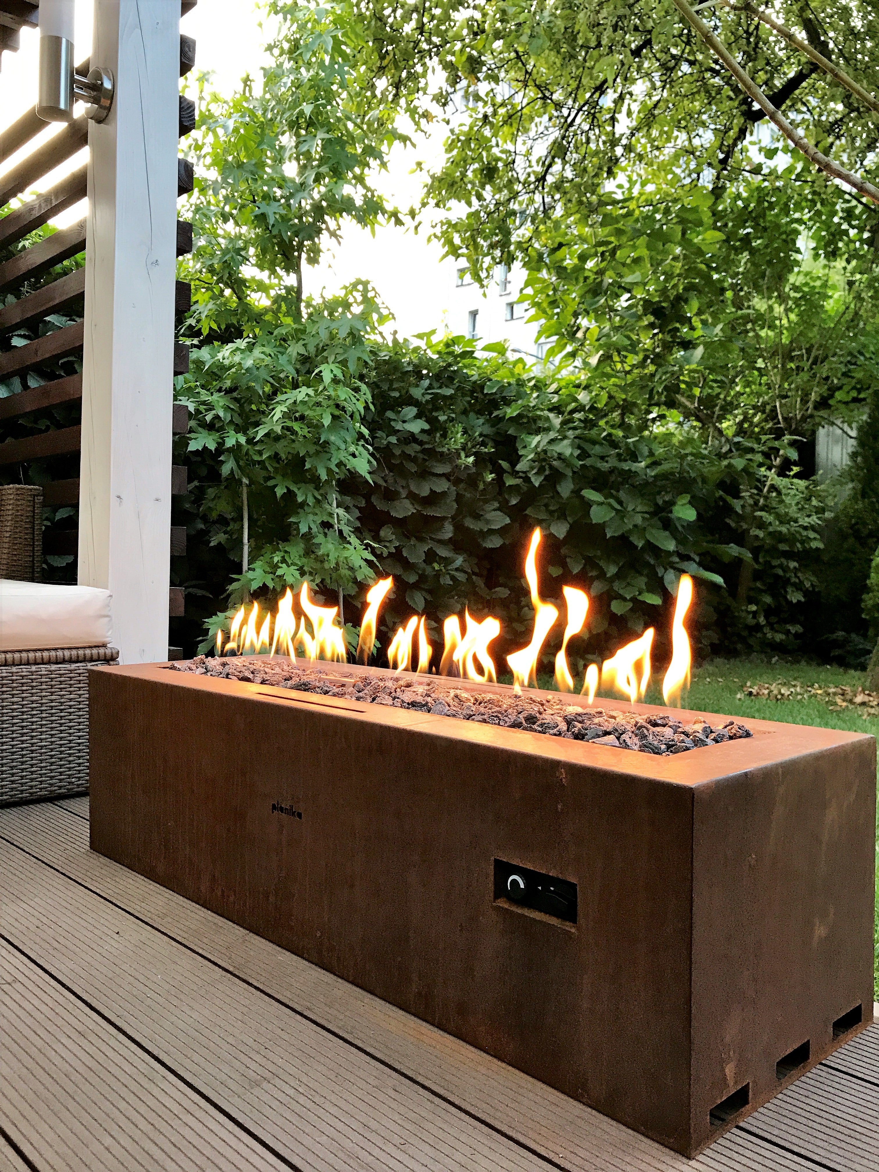 Galio Automatische en Handmatige Gas Firebox Inbouwhaard Outdoor – Planika