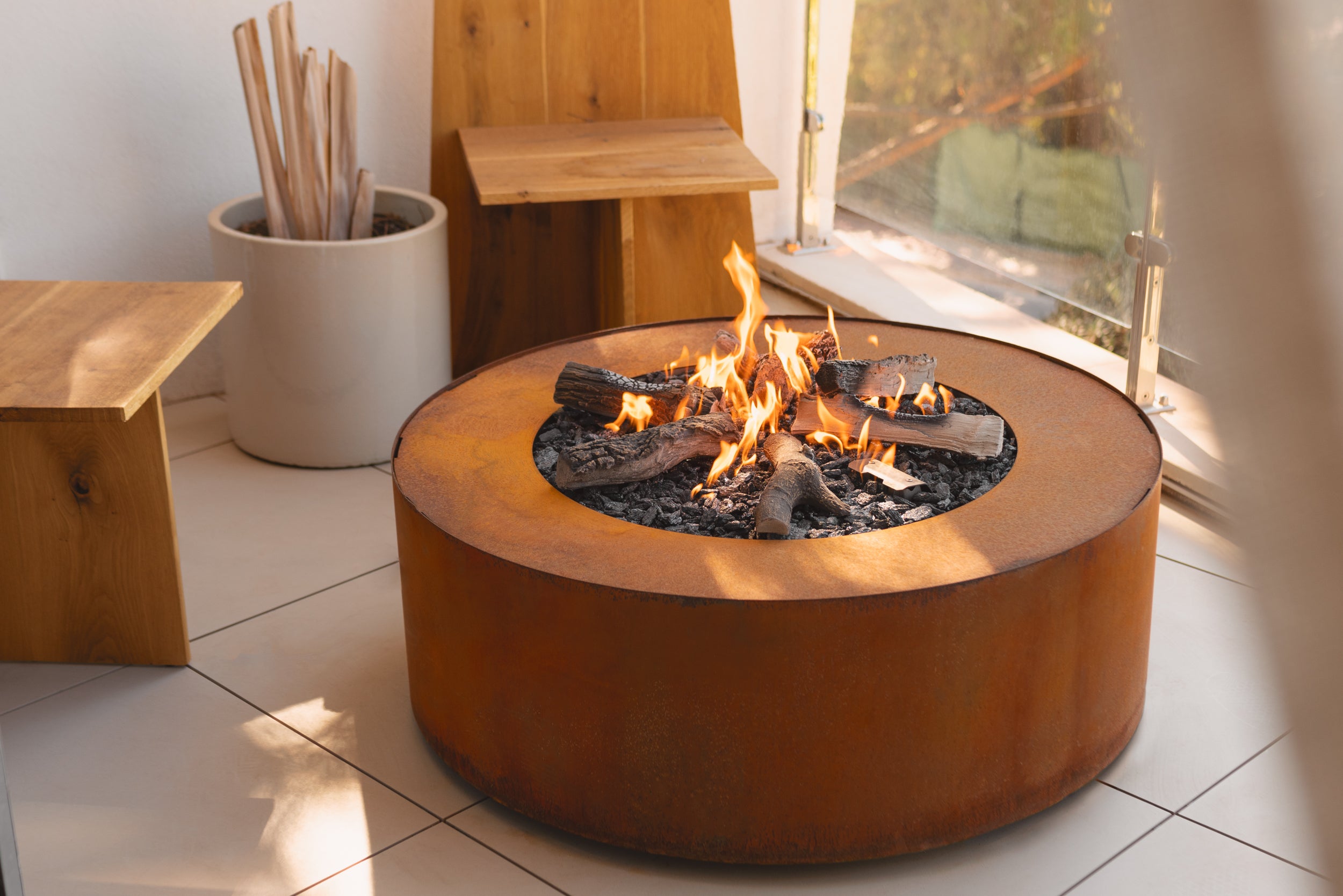 Galio Star Automatische Gas Fire Pit Inbouwhaard Outdoor – Planika