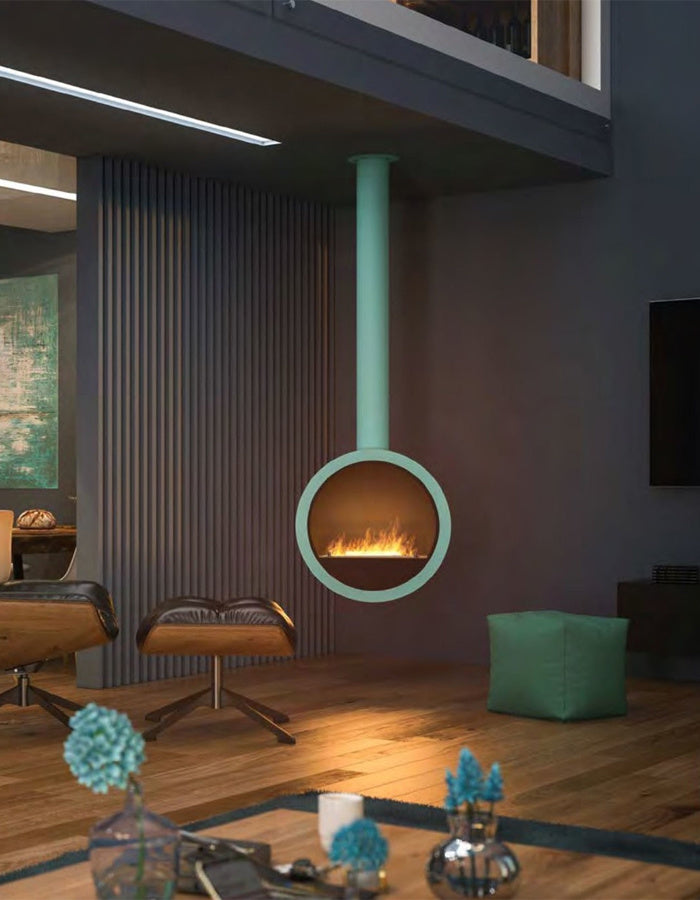 Incyrcle Bio-Ethanol Hangende Haard Plafondmontage – Infire