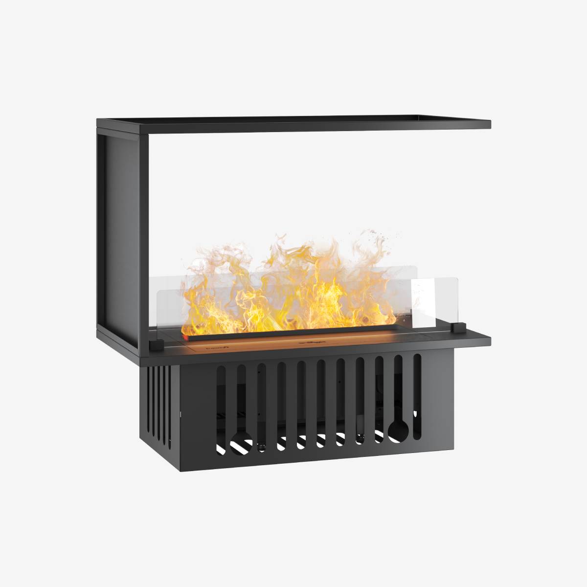 Invapo Inside Waterdamp Inbouwhaard Roomdivider – Infire
