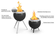 höfats MOON 55 Plancha Grillset Laag