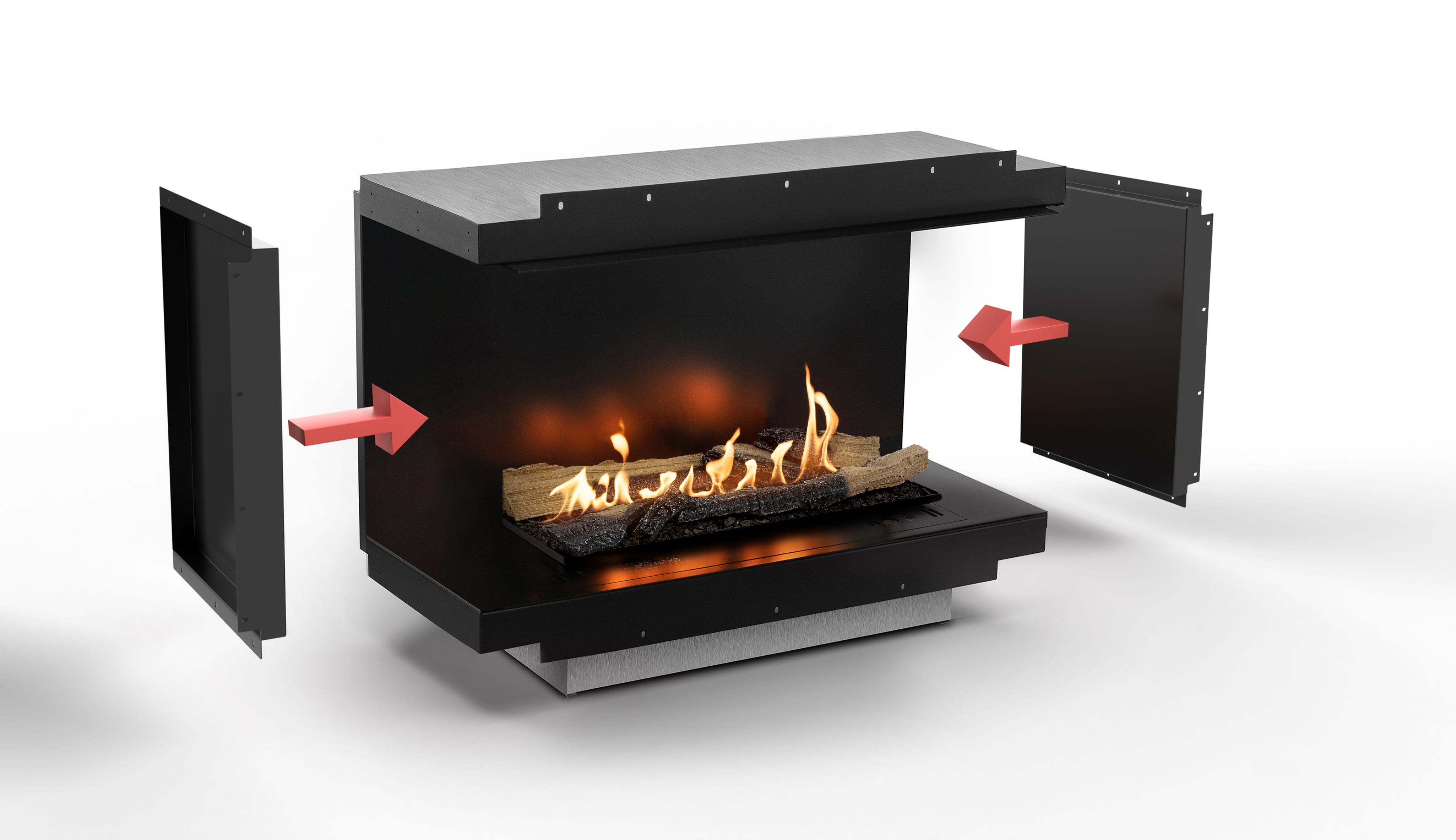 Neo Fireplace Automatische Bio-Ethanol Inbouwhaard – Planika