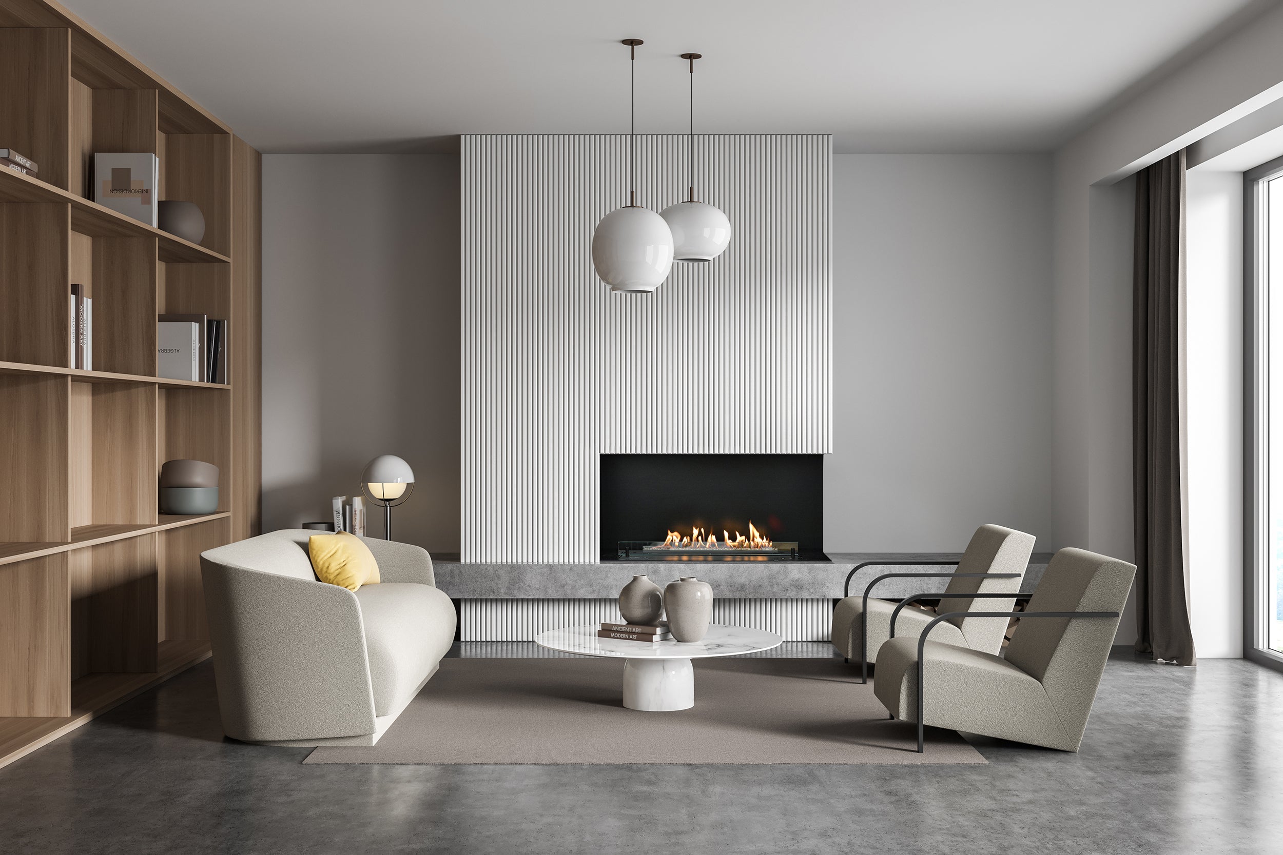 Neo Fireplace Automatische Bio-Ethanol Inbouwhaard – Planika