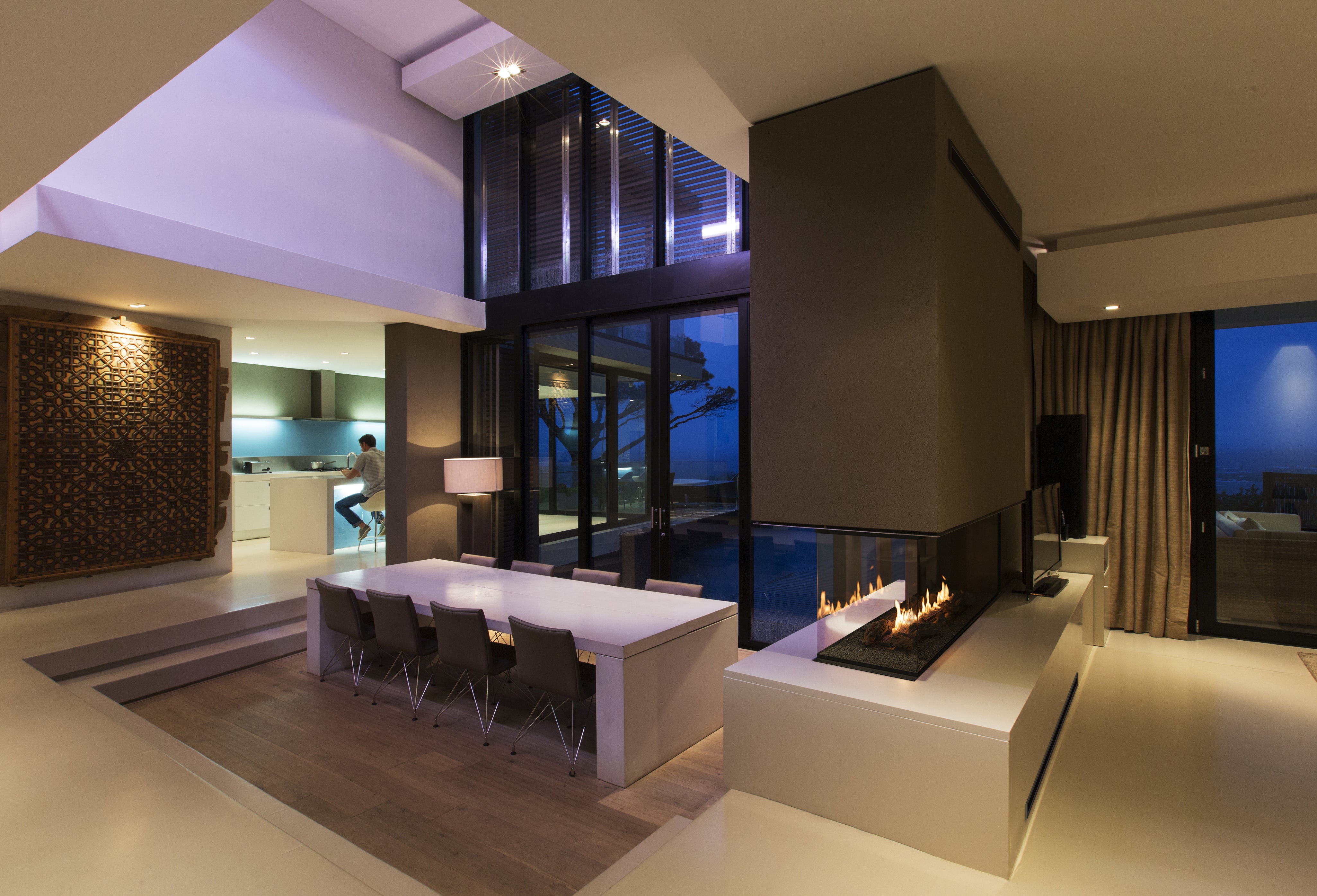 Panorama Fireplace Automatische Bio-Ethanol Inbouwhaard – Planika