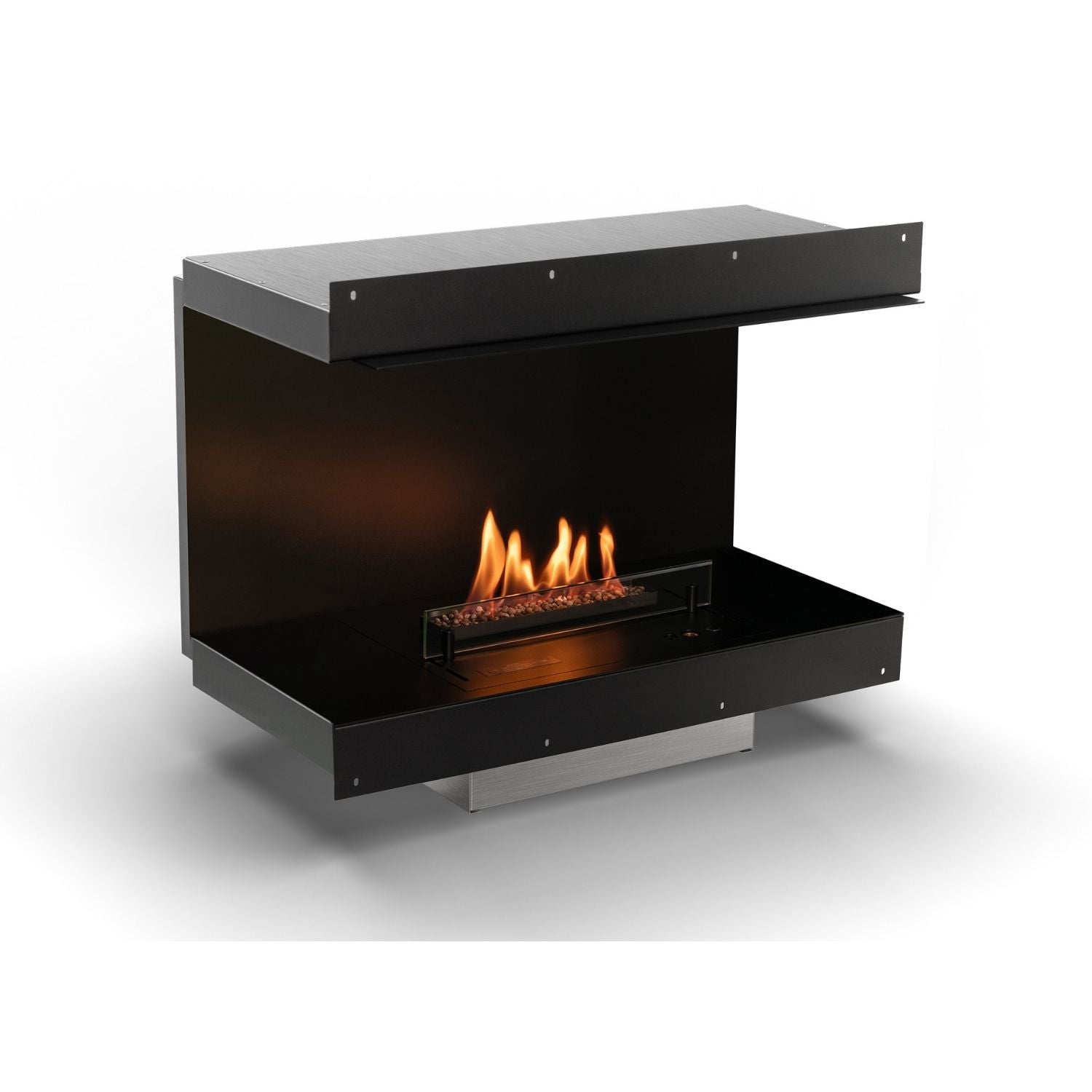 Automatische Senso Fireplace haard van Planika met zicht aan twee zijden