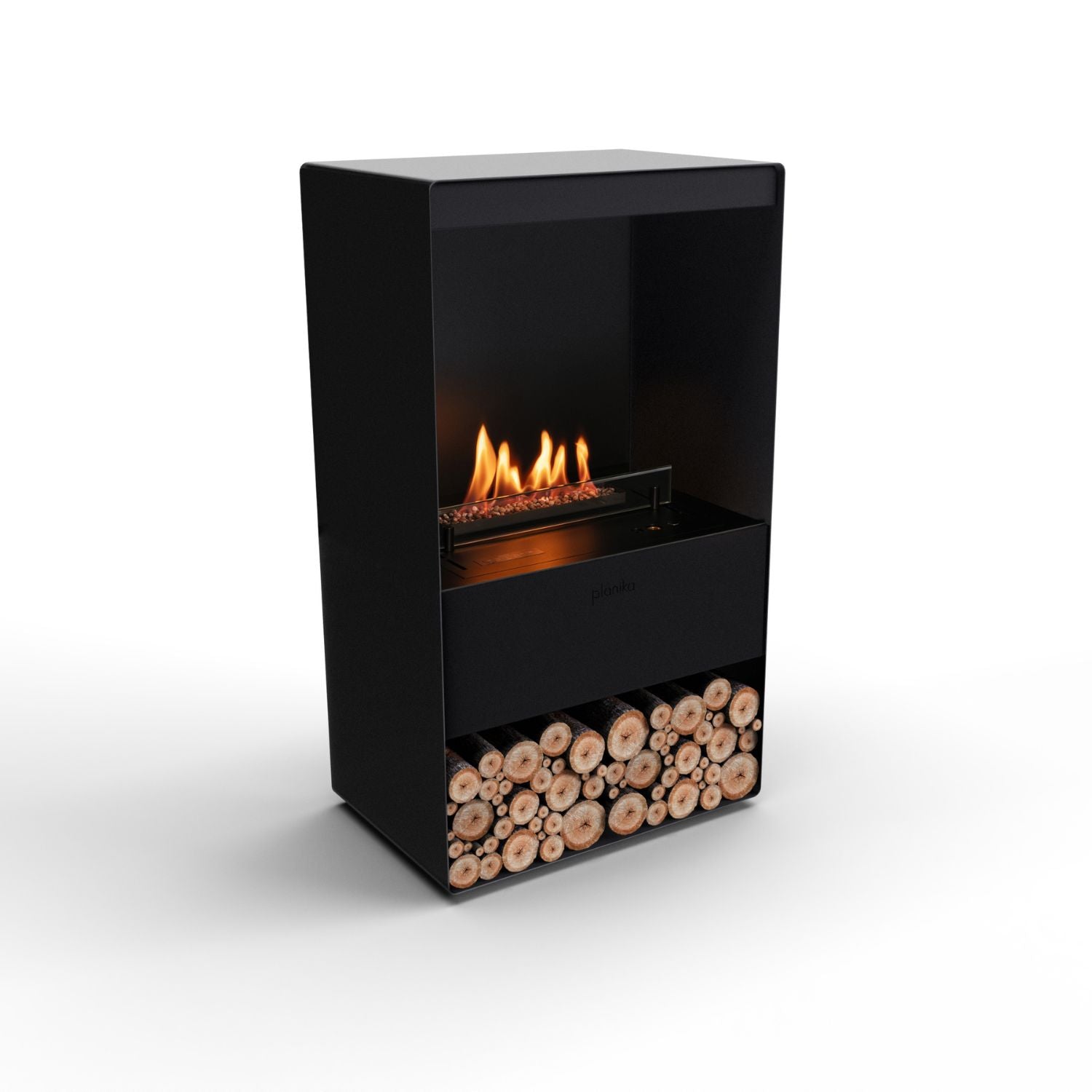 Vrijstaande Planika Senso Stove bio-ethanol haard met Senso-brander