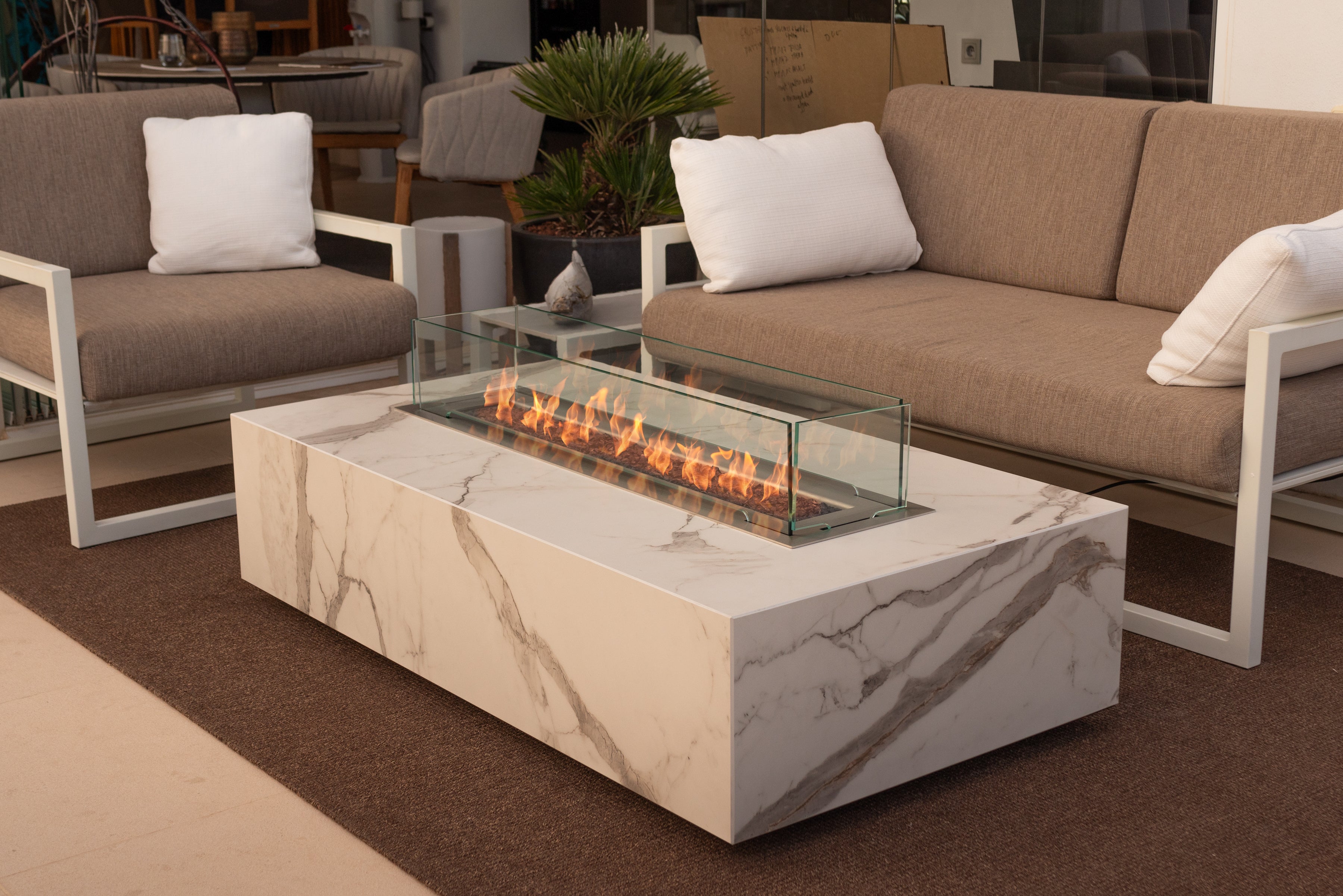 Cabo Table Automatische Bio-Ethanol Vuurtafel – Planika