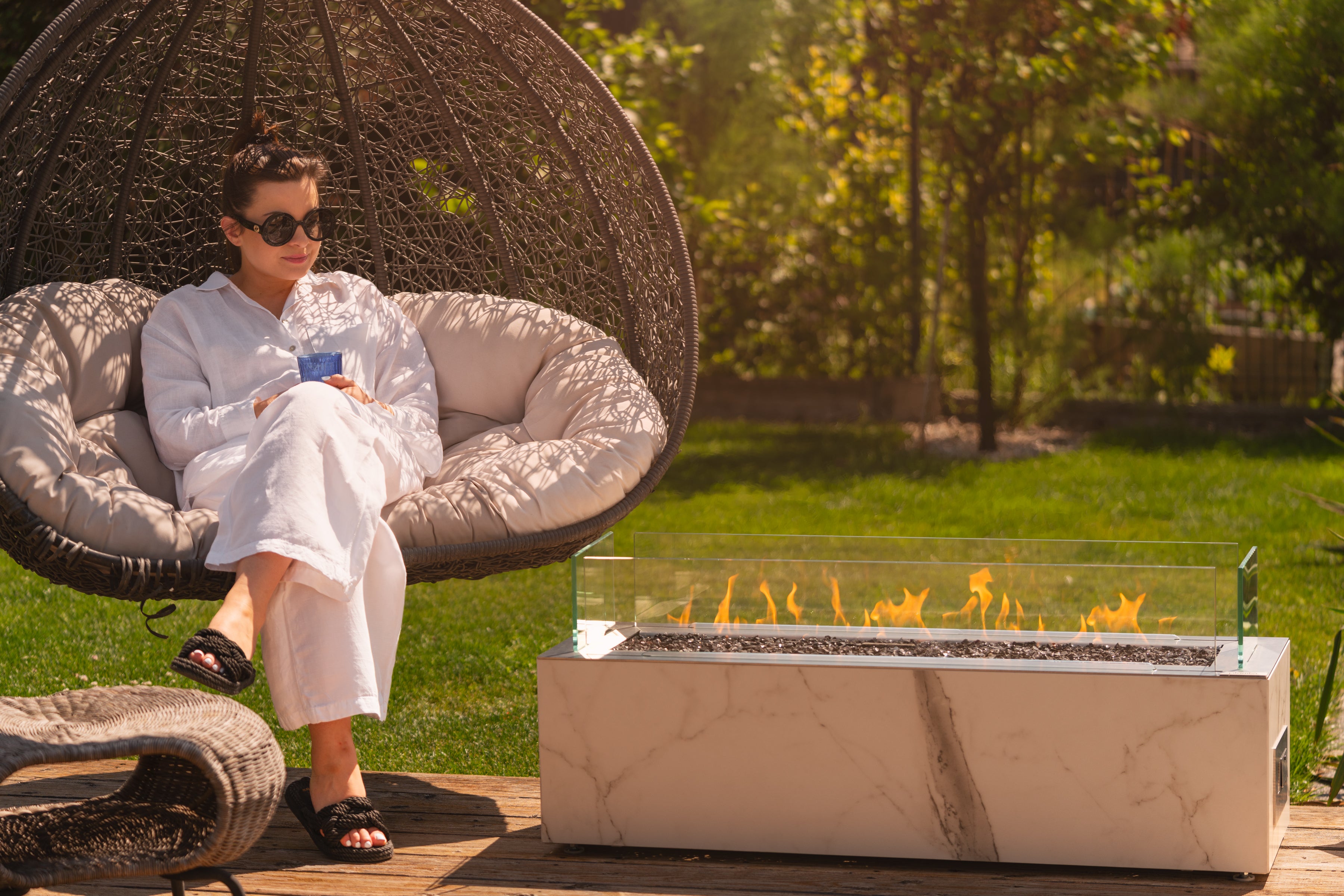 Galaxy Automatische Gas Inbouwbrander Outdoor – Planika